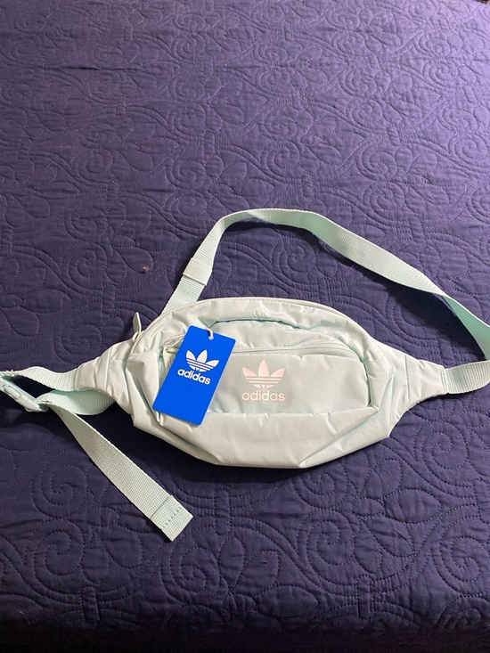 adidas Handbags - adidas Trefoil Pastel Mint Waist Bag